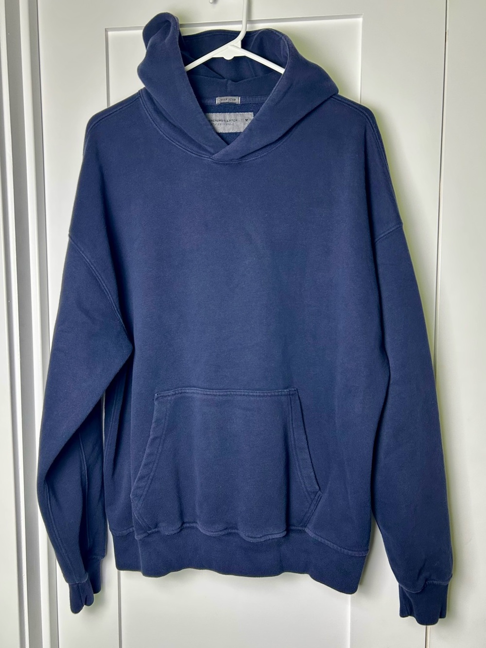 Abercrombie & Fitch SoftAF Essentials Hoodie Navy Blue Men’s M
